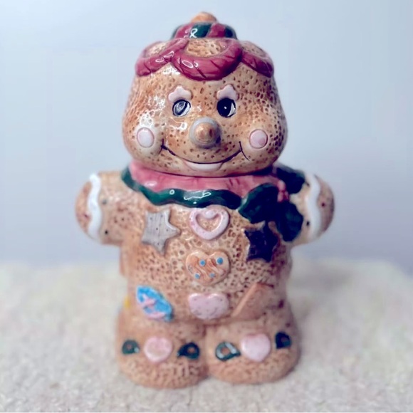Other - Vintage Gingerbread Man Cookie Jar